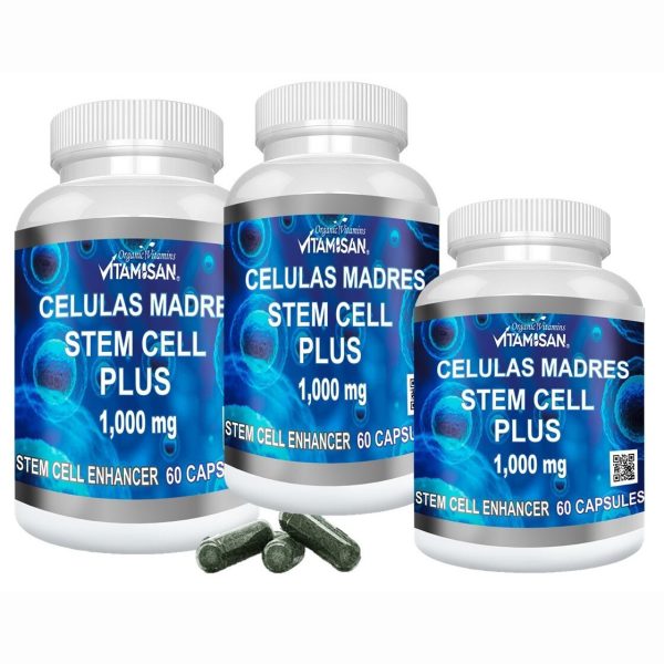 3 steam enhancer 100% madre cell+ celulas madres 180 CAPS